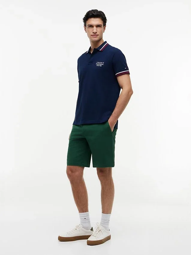 Regular Fit Tipped Smooth Cotton Polo Regular Fit Tipped Smooth Cotton Polo
