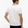 Regular Fit Tipped Smooth Cotton Polo Regular Fit Tipped Smooth Cotton Polo