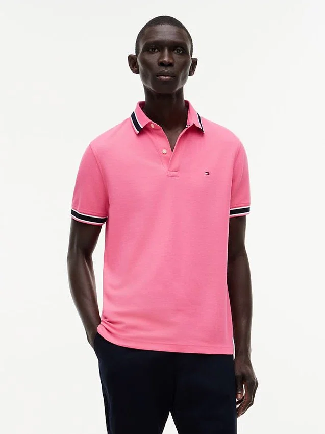 Regular Fit Tipped Wicking Polo Regular Fit Tipped Wicking Polo