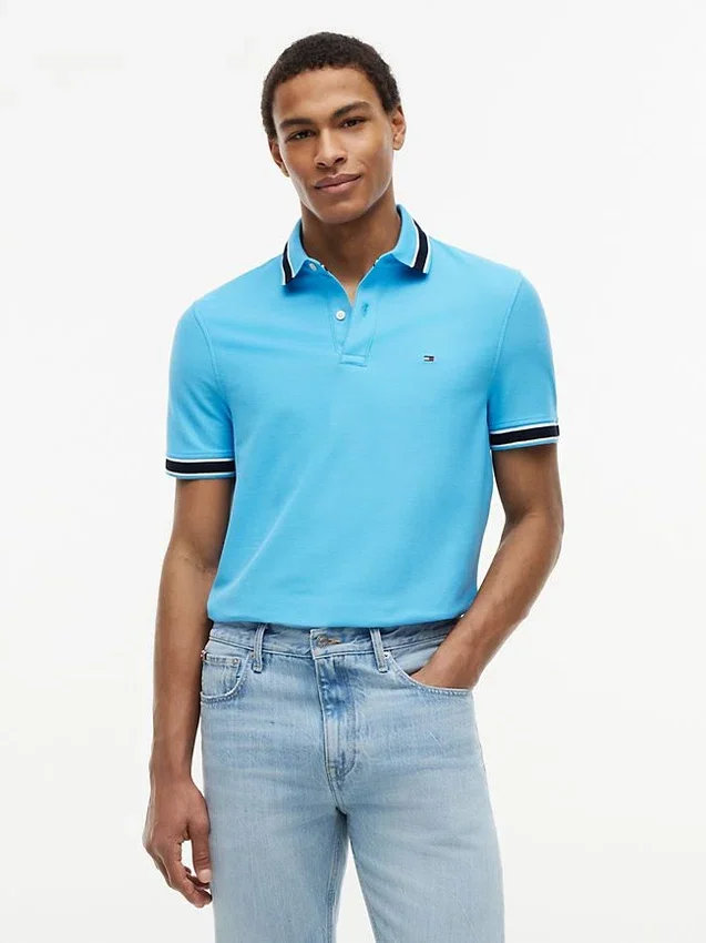 Regular Fit Tipped Wicking Polo Regular Fit Tipped Wicking Polo