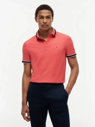 Regular Fit Tipped Wicking Polo