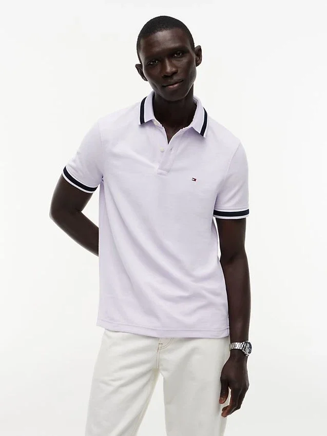 Regular Fit Tipped Wicking Polo Regular Fit Tipped Wicking Polo