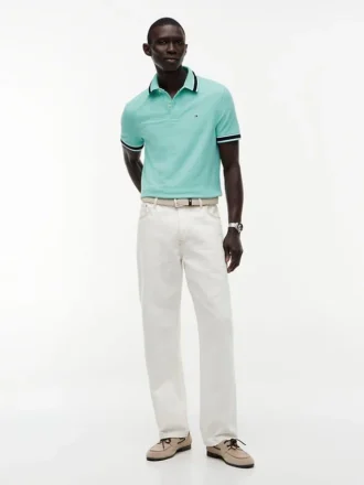 Regular Fit Tipped Wicking Polo