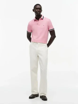 Regular Fit Tipped Wicking Polo