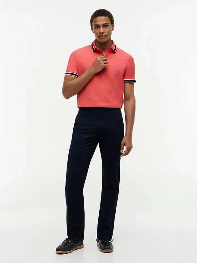 Regular Fit Tipped Wicking Polo Regular Fit Tipped Wicking Polo