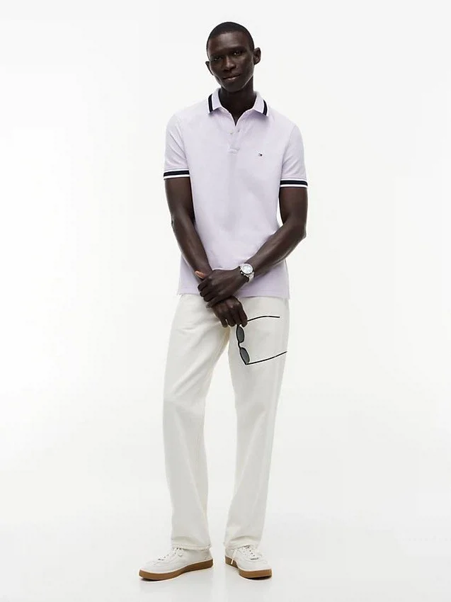 Regular Fit Tipped Wicking Polo Regular Fit Tipped Wicking Polo