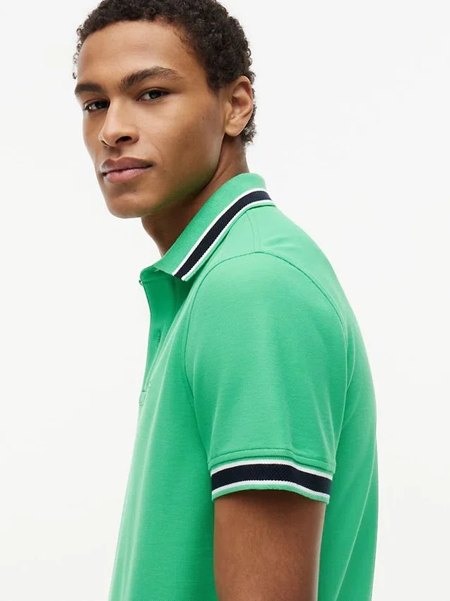 Regular Fit Tipped Wicking Polo Regular Fit Tipped Wicking Polo