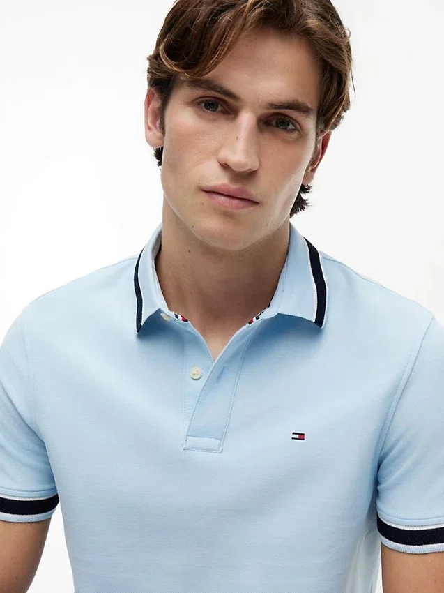 Regular Fit Tipped Wicking Polo Regular Fit Tipped Wicking Polo
