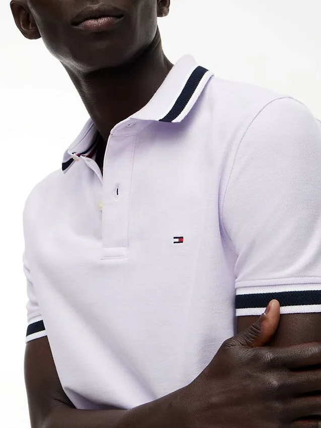 Regular Fit Tipped Wicking Polo Regular Fit Tipped Wicking Polo
