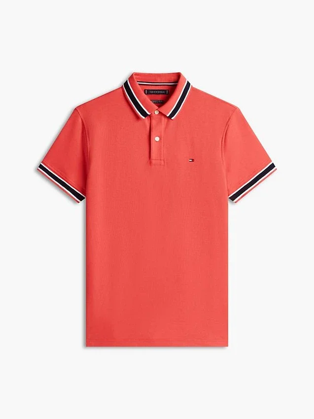 Regular Fit Tipped Wicking Polo Regular Fit Tipped Wicking Polo