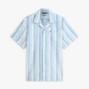 Regular Fit Twill Camp Shirt Regular Fit Twill Camp Shirt