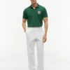 Regular Fit Wavy Flag Smooth Cotton Polo Regular Fit Wavy Flag Smooth Cotton Polo