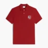 Regular Fit Wavy Flag Smooth Cotton Polo Regular Fit Wavy Flag Smooth Cotton Polo