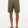 Relaxed Cotton-Linen Blend Chino Short Relaxed Cotton-Linen Blend Chino Short