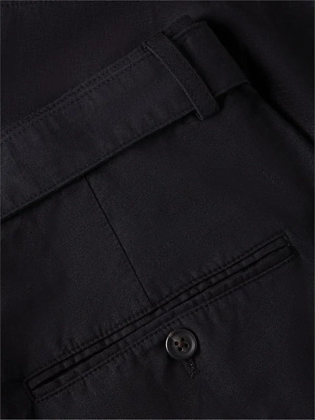 Relaxed Fit 10″ Belted Pleated Short Relaxed Fit 10″ Belted Pleated Short