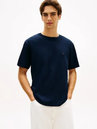 Relaxed Fit Back Flag Logo T-Shirt