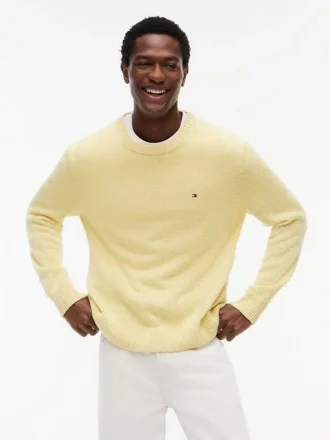 Relaxed Fit Boucle Sweater