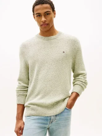 Relaxed Fit Boucle Sweater
