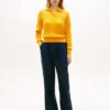 Relaxed Fit Cable Knit Sweater Polo Relaxed Fit Cable Knit Sweater Polo