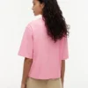Relaxed Fit Cotton Interlock Polo