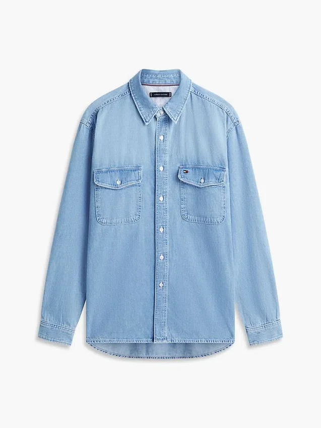 Relaxed Fit Denim Shirt Relaxed Fit Denim Shirt