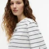 Relaxed Fit Embroidered Script T-Shirt