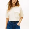 Relaxed Fit Gold-Button Pocket T-Shirt Relaxed Fit Gold-Button Pocket T-Shirt
