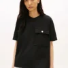 Relaxed Fit Gold-Button Pocket T-Shirt Relaxed Fit Gold-Button Pocket T-Shirt