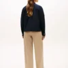 Relaxed Fit Gold-Button Poplin Shirt Relaxed Fit Gold-Button Poplin Shirt