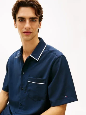 Relaxed Fit Lightweight Wool Shirt