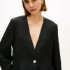 Relaxed Fit Linen-Blend Blazer Relaxed Fit Linen-Blend Blazer