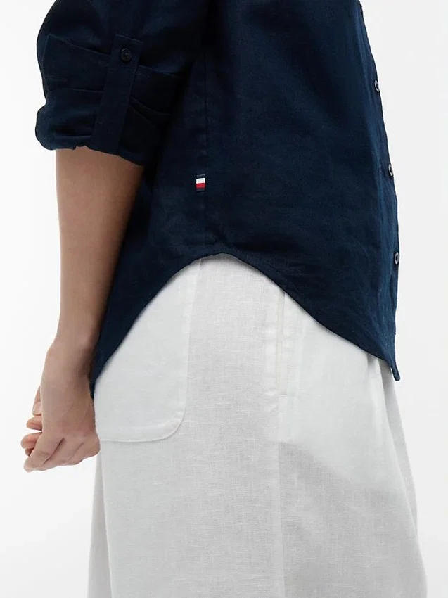 Relaxed Fit Linen-Blend Shirt Relaxed Fit Linen-Blend Shirt