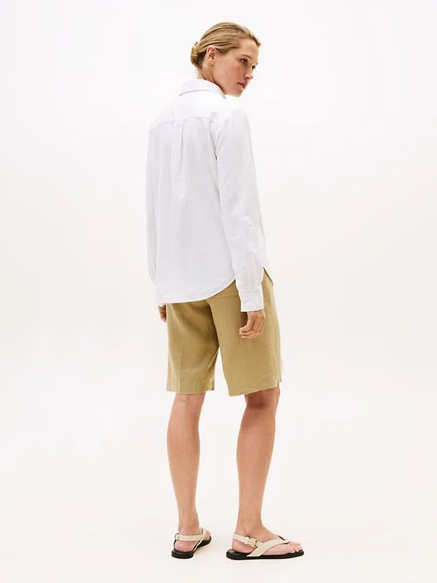 Relaxed Fit Linen-Blend Shirt Relaxed Fit Linen-Blend Shirt