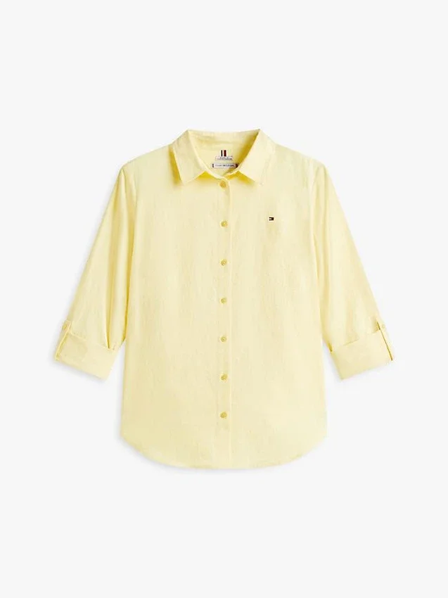 Relaxed Fit Linen-Blend Shirt Relaxed Fit Linen-Blend Shirt