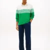 Relaxed Fit Long-Sleeve Colorblock Polo Relaxed Fit Long-Sleeve Colorblock Polo