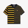 Relaxed Fit Mixed-Stripe T-Shirt