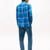 Relaxed Fit Plaid Slub Cotton Shirt Relaxed Fit Plaid Slub Cotton Shirt