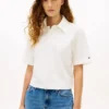 Relaxed Fit Script Monogram Pique Polo