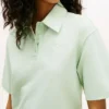 Relaxed Fit Script Monogram Pique Polo