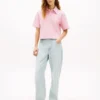 Relaxed Fit Script Monogram Pique Polo