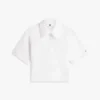 Relaxed Fit Script Monogram Pique Polo