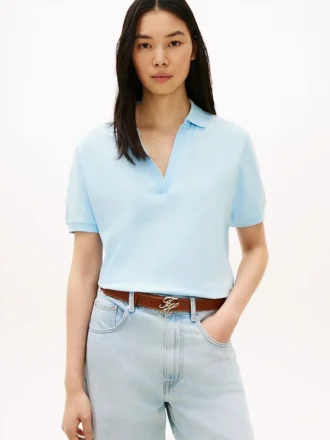 Relaxed Fit Stretch Pique Polo