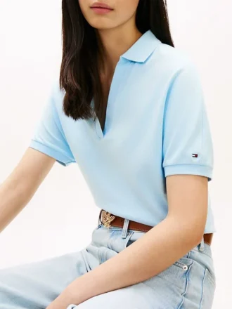Relaxed Fit Stretch Pique Polo