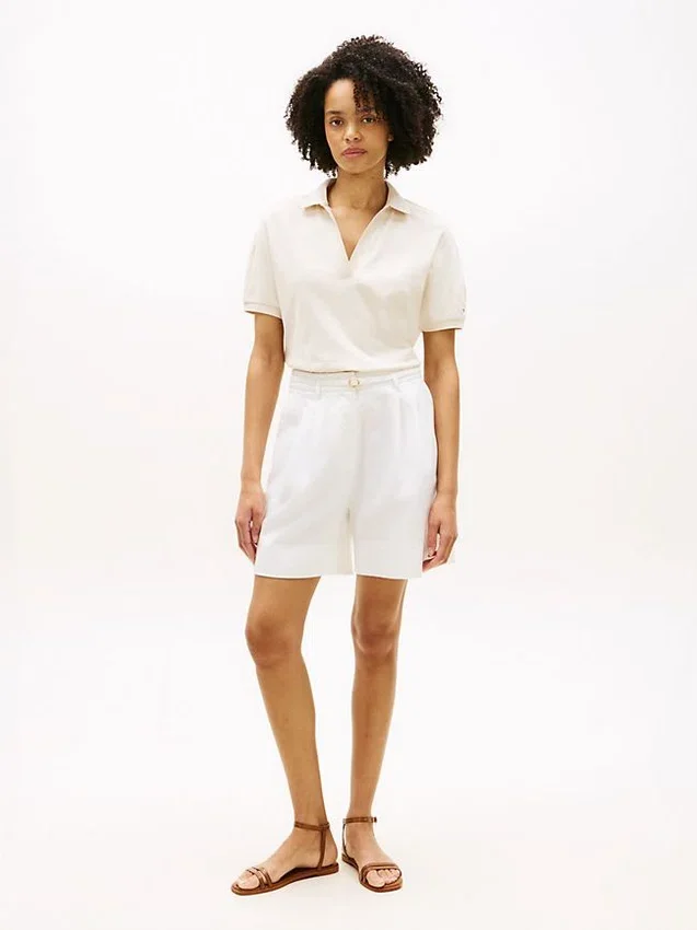 Relaxed Fit Stretch Pique Polo Relaxed Fit Stretch Pique Polo