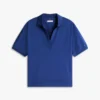 Relaxed Fit Stretch Pique Polo Relaxed Fit Stretch Pique Polo