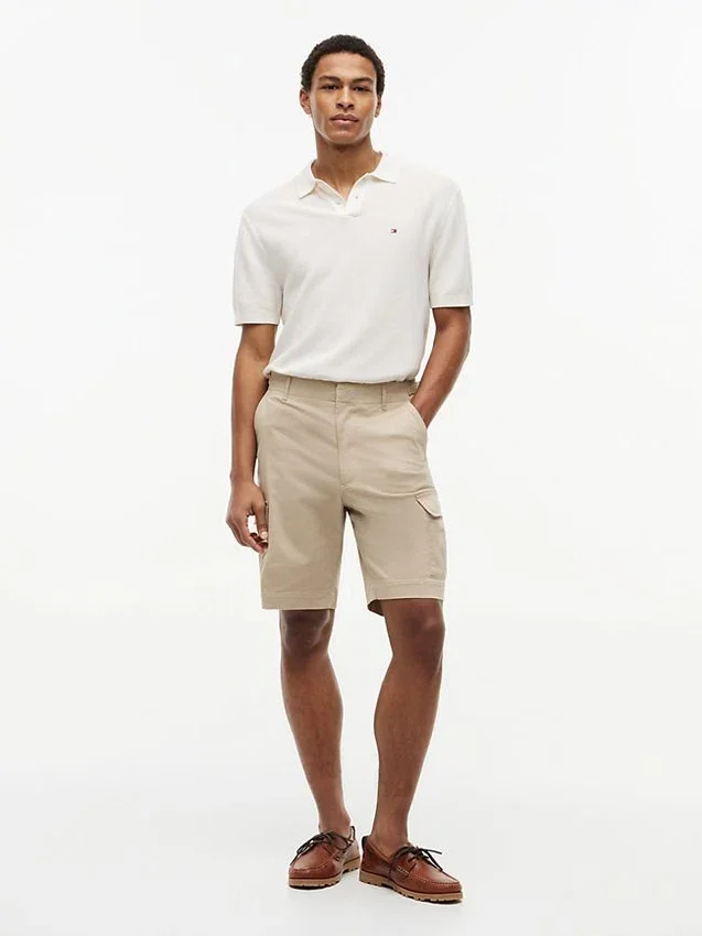 Relaxed Fit Stretch Twill Cargo Short Relaxed Fit Stretch Twill Cargo Short