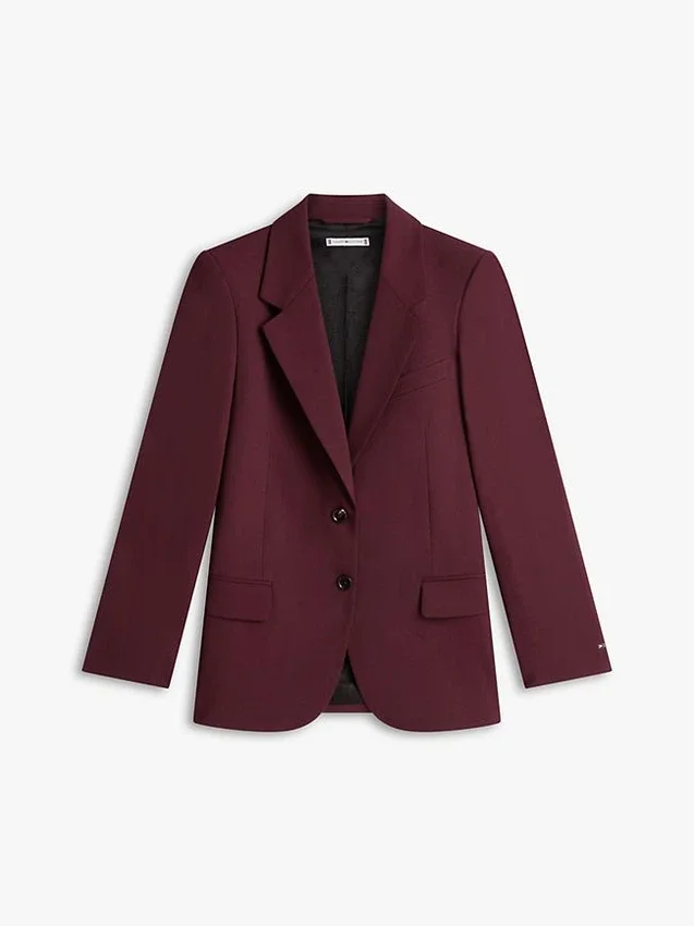 Relaxed Fit Wool-Blend Blazer Relaxed Fit Wool-Blend Blazer