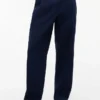 Relaxed Light Wool-Blend Seersucker Pant
