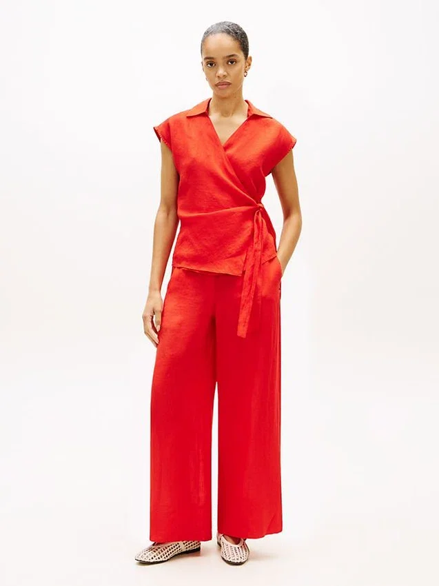 Relaxed Linen Pull-On Pant Relaxed Linen Pull-On Pant