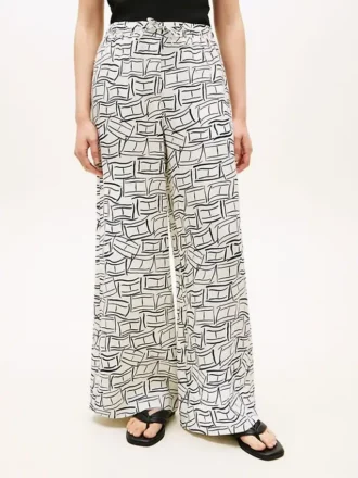 Relaxed Linen Pull-On Pant